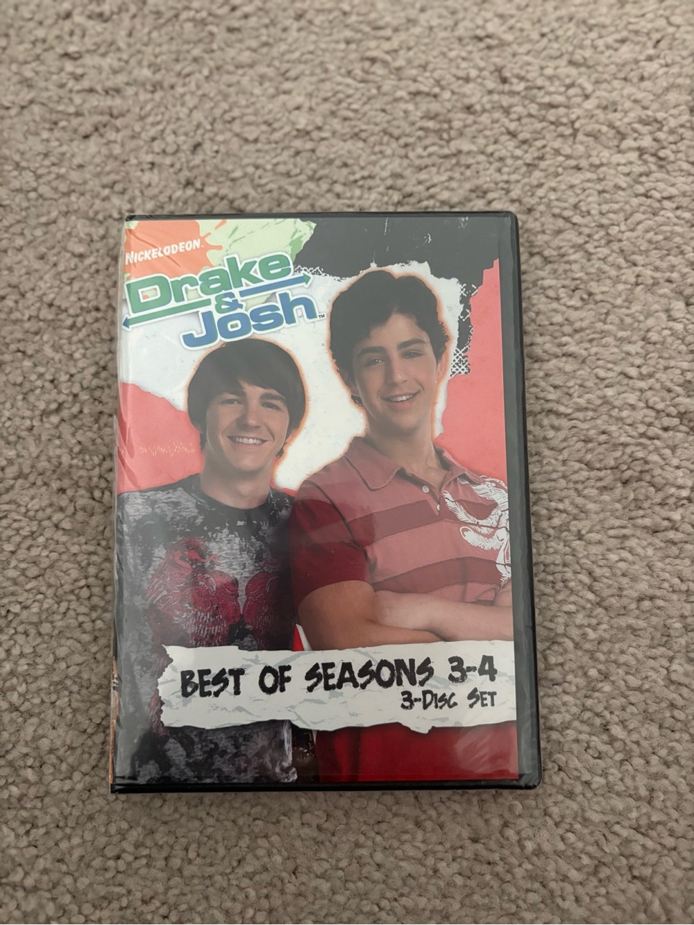 Nickelodeon Drake & Josh Best of Seasons 3-4 DVD – Red and White Cover